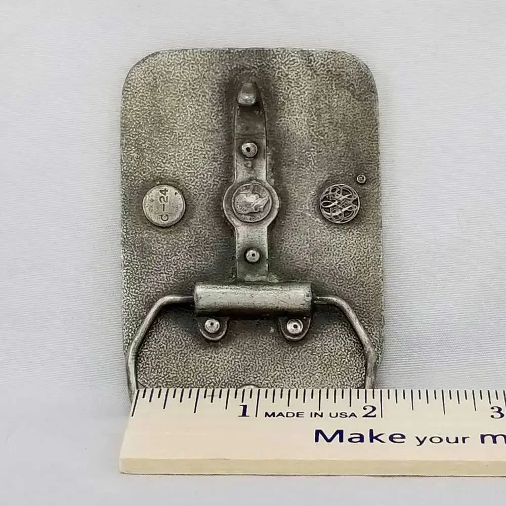 Belt Buckle Spirit‎ of America 1776 Bicentennial 1976 USA By Napoleon Empereur